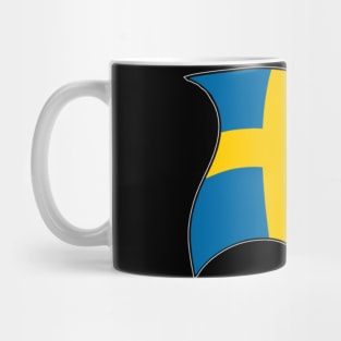 flag of Sweden - sports, flags, and culture inspired designs Mug